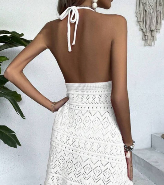 Jupe de Plage Dos Nu Anti-UV pour Femme