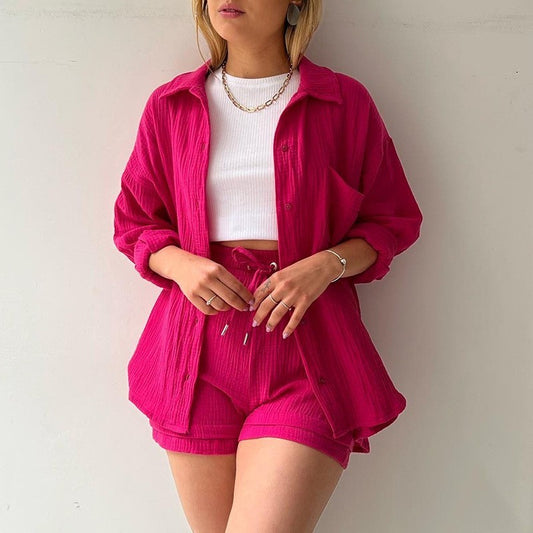 Chemise Longue et Courte Cordon